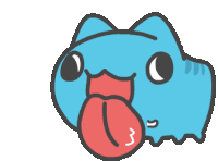 Freaky tongue cat thing lol